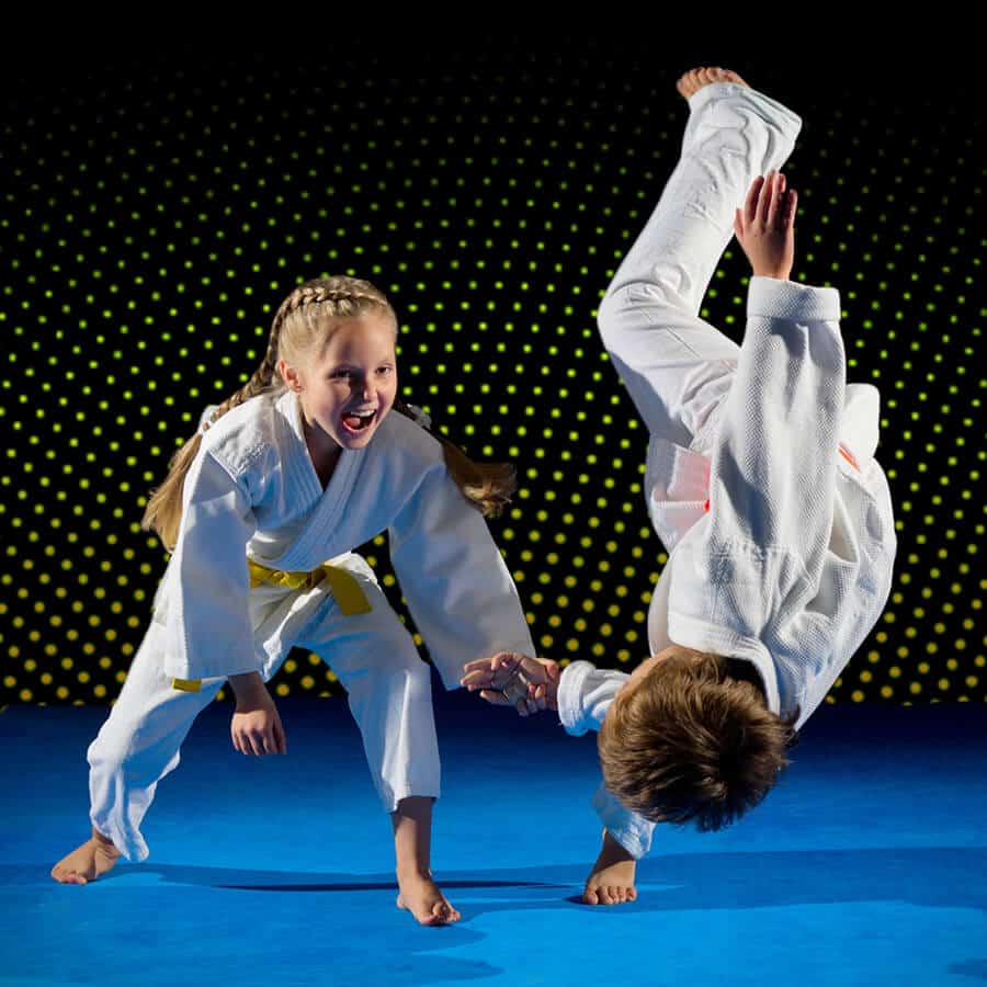 Martial Arts Lessons for Kids in Nutley NJ - Judo Toss Kids Girl