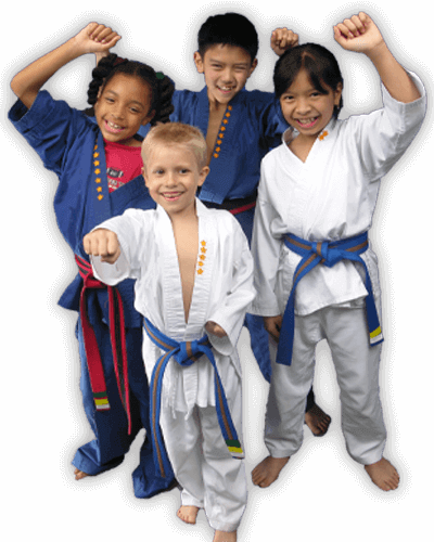 Martial Arts Summer Camp for Kids in Nutley NJ - Happy Group of Kids Banner Summer Camp Page
